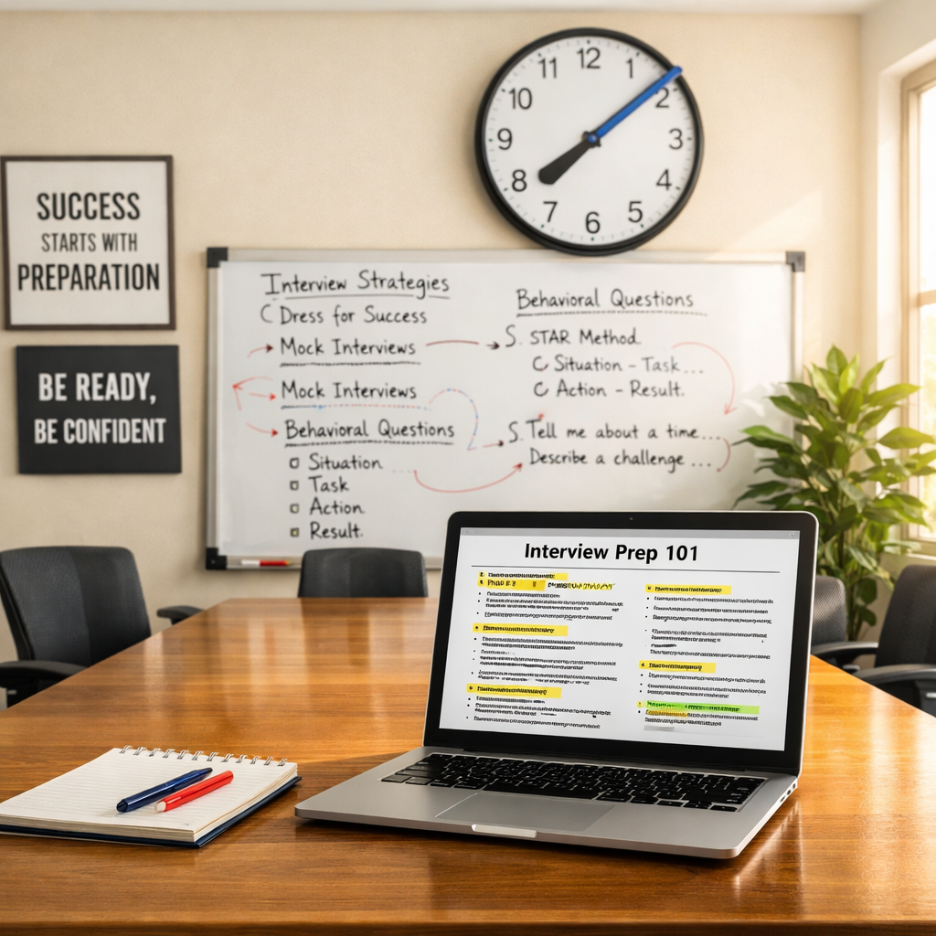 Interview Prep 101: Questions You’ll Actually Be Asked (And How to Answer Them)